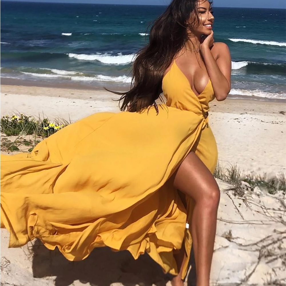 River Flow Maxi Dress BNWT Fashion Nova